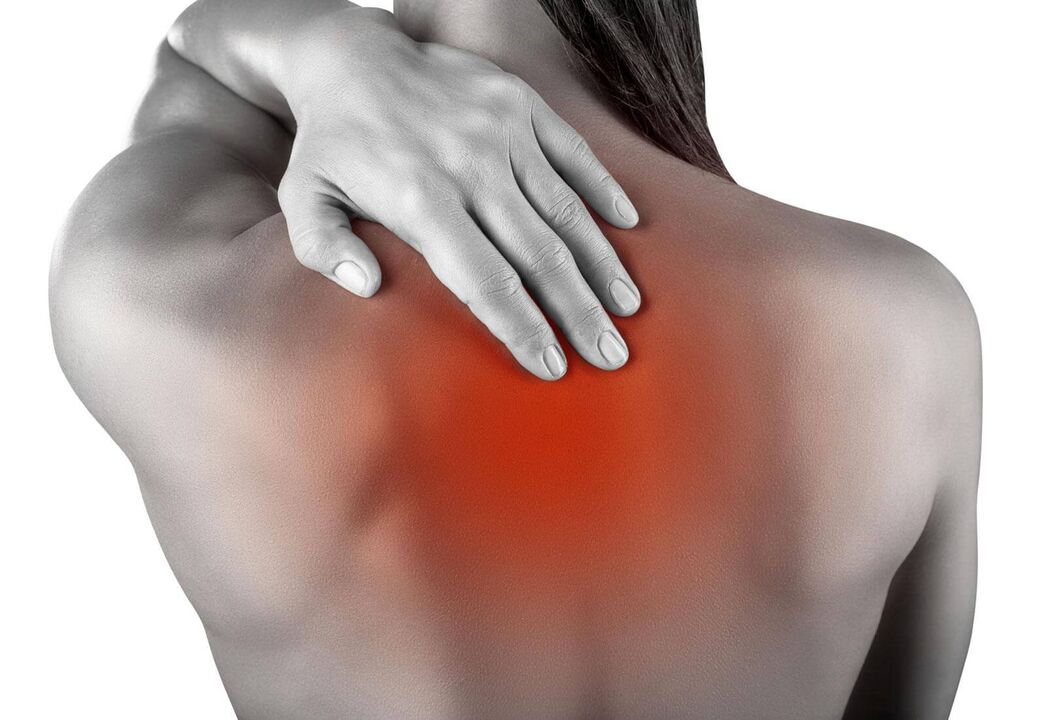 Dolore nell'osteocondrosi cervicale