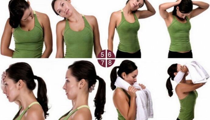Ginnastica per il dolore al collo