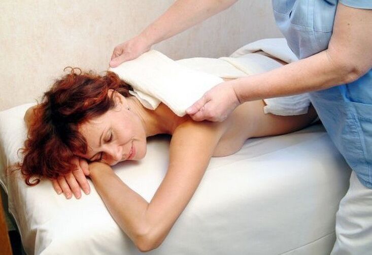 Impacco per osteocondrosi cervicale